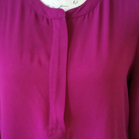 EXPRESS Purple Top Polyester - Picture 3 of 8